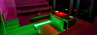 sauna panoramica, Aquaforum Laces